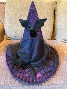 Purple Witch Hat women’s Costume Accessory